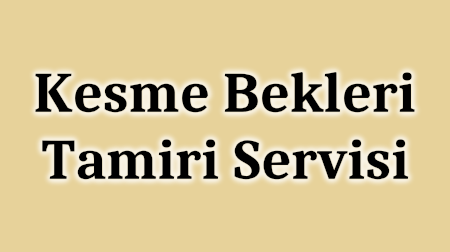 Kesme Bekleri Değişimi Tamiri Servisi - Tel: (216) 374 36 69 BETAGAZ Armatürleri Tuzla İstanbul TÜRKİYE
